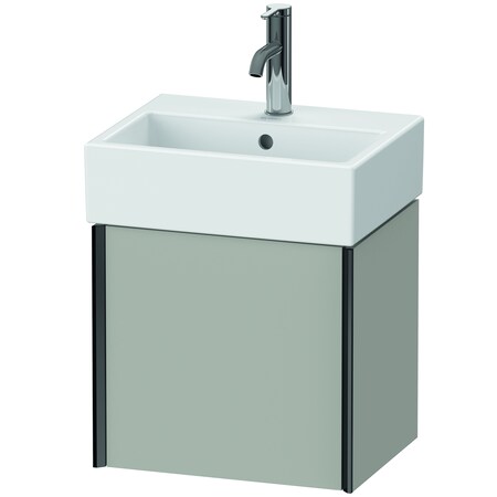 Xviu Wall-Mounted Vanity Unit Concrete Gray Matt